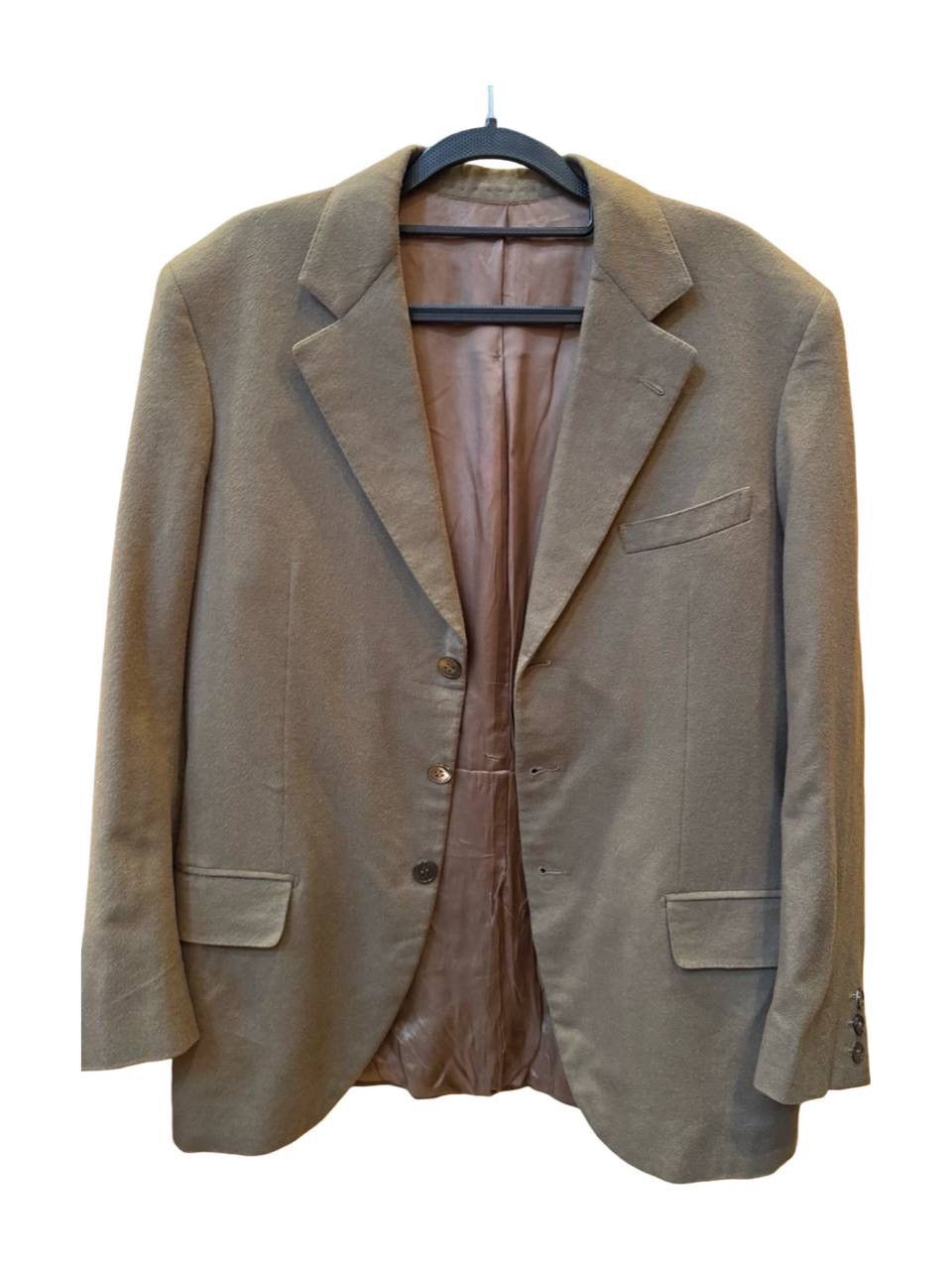 Ermenegildo Zegna Ermenegildo Zegna Wool Blazer Sport Coat Brown Vintage Size 40R - 1 Thumbnail