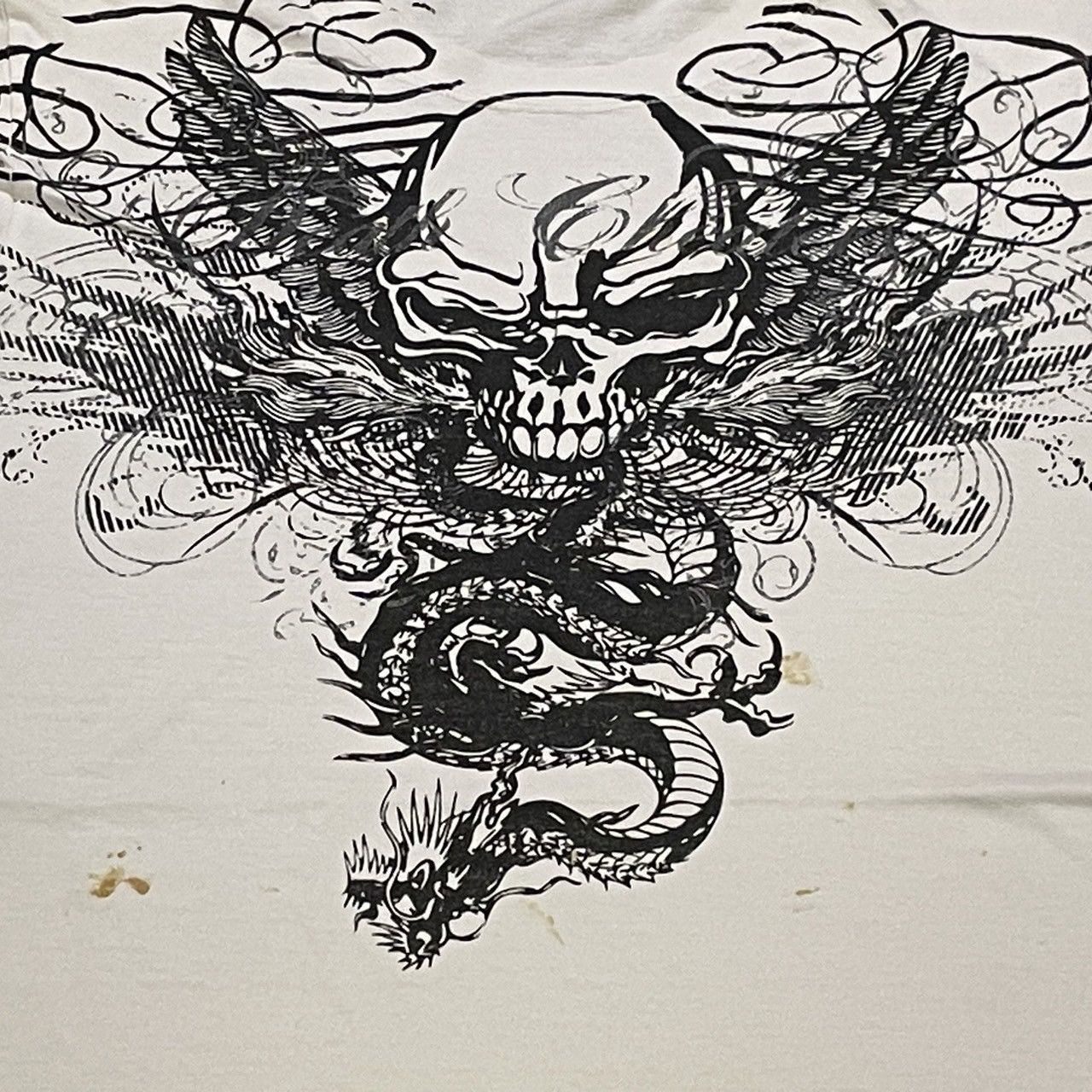 Affliction × Ed Hardy × Tapout Rare Wings Cross Tee Y2K Affliction Style Size US L / EU 52-54 / 3 - 2 Thumbnail