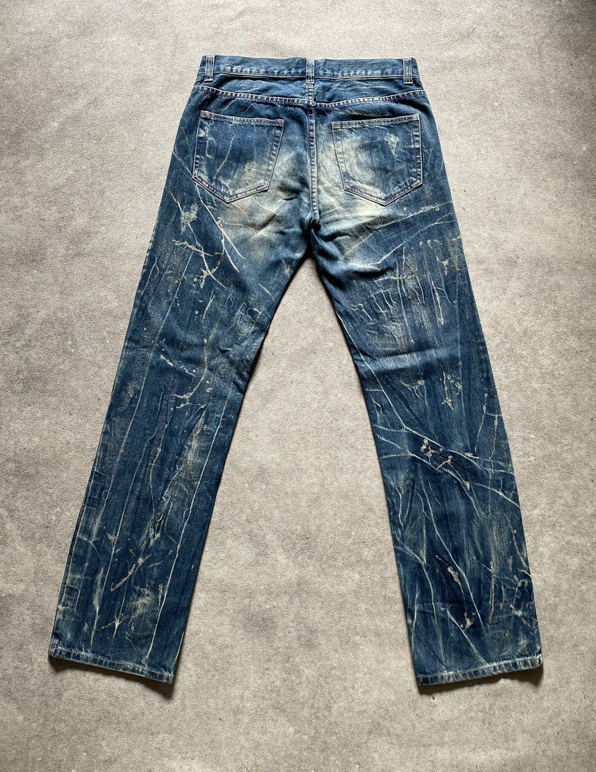 If Six Was Nine 2000s Nylaus Washed Marbling Size US 30 / EU 46 - 2 Thumbnail