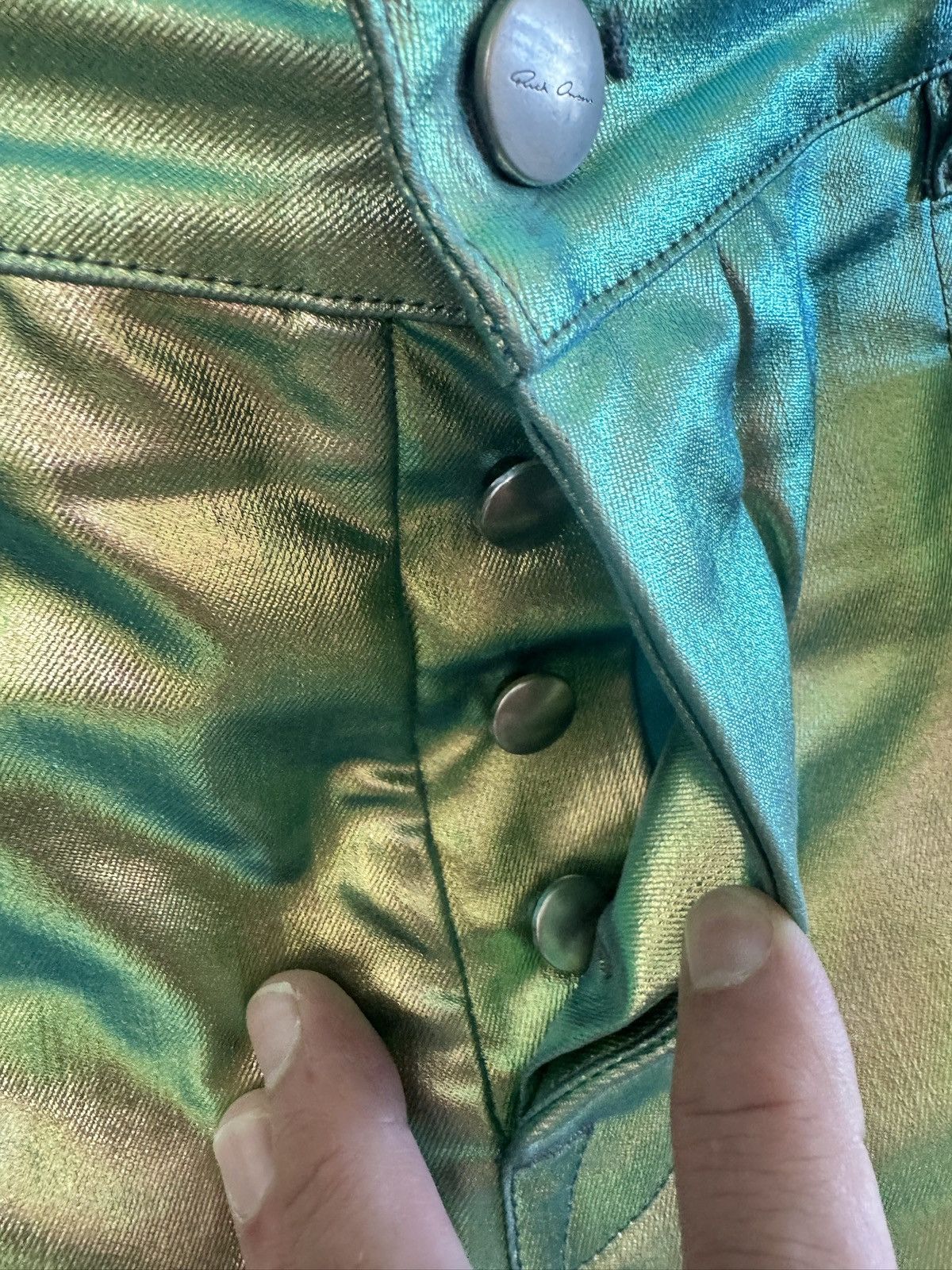 Rick Owens Edfu iridescent Tyrone jeans Size US 34 / EU 50 - 5 Thumbnail