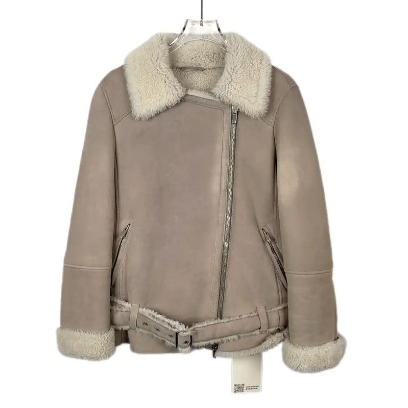 MaxMara Beige Wool Women's Jacket 0089