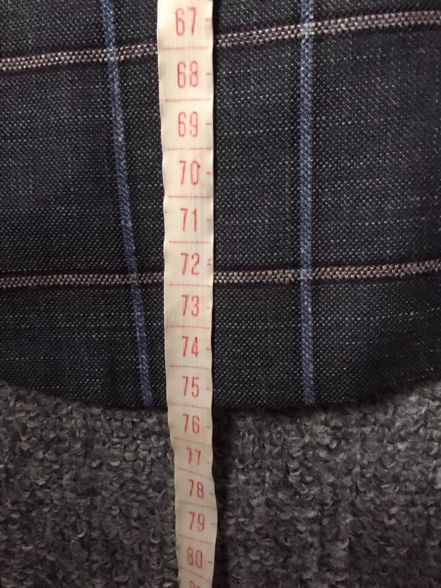 Giorgio Armani GA Wool Linen Silk Blend Large Check Blazer IT 56 Size US XL / EU 56 / 4 - 9 Thumbnail