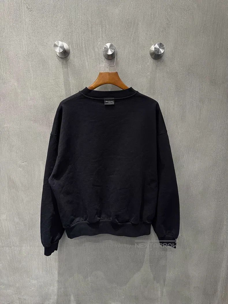 Balenciaga Balenciaga Round-neck sweatshirt Size US M / EU 48-50 / 2 - 2 Thumbnail