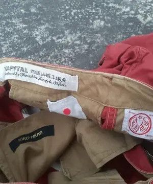 Kapital × Kapital Kountry Kapital Red Eiger Saction Cargo Size US 29 - 8 Thumbnail