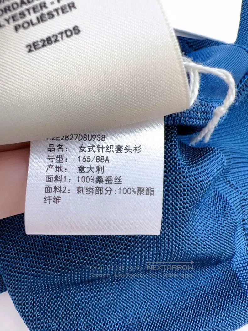Hermes Hermes Lake blue pig nose pullover Size XS / US 0-2 / IT 36-38 - 8 Thumbnail