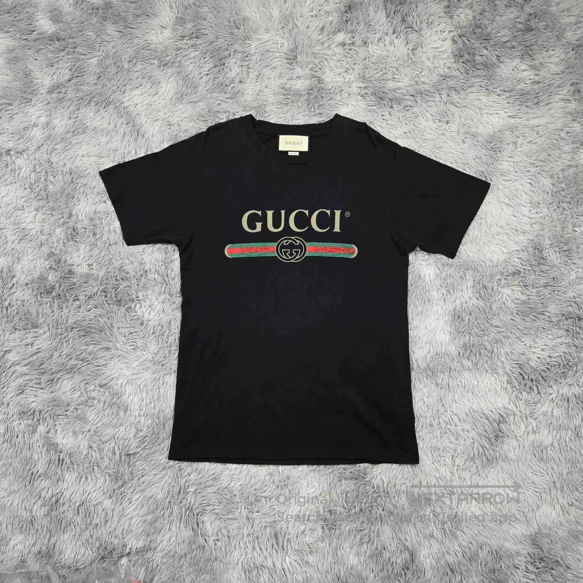 Gucci gucci logo distressed short sleeve t. Size US M / EU 48-50 / 2 - 1 Thumbnail
