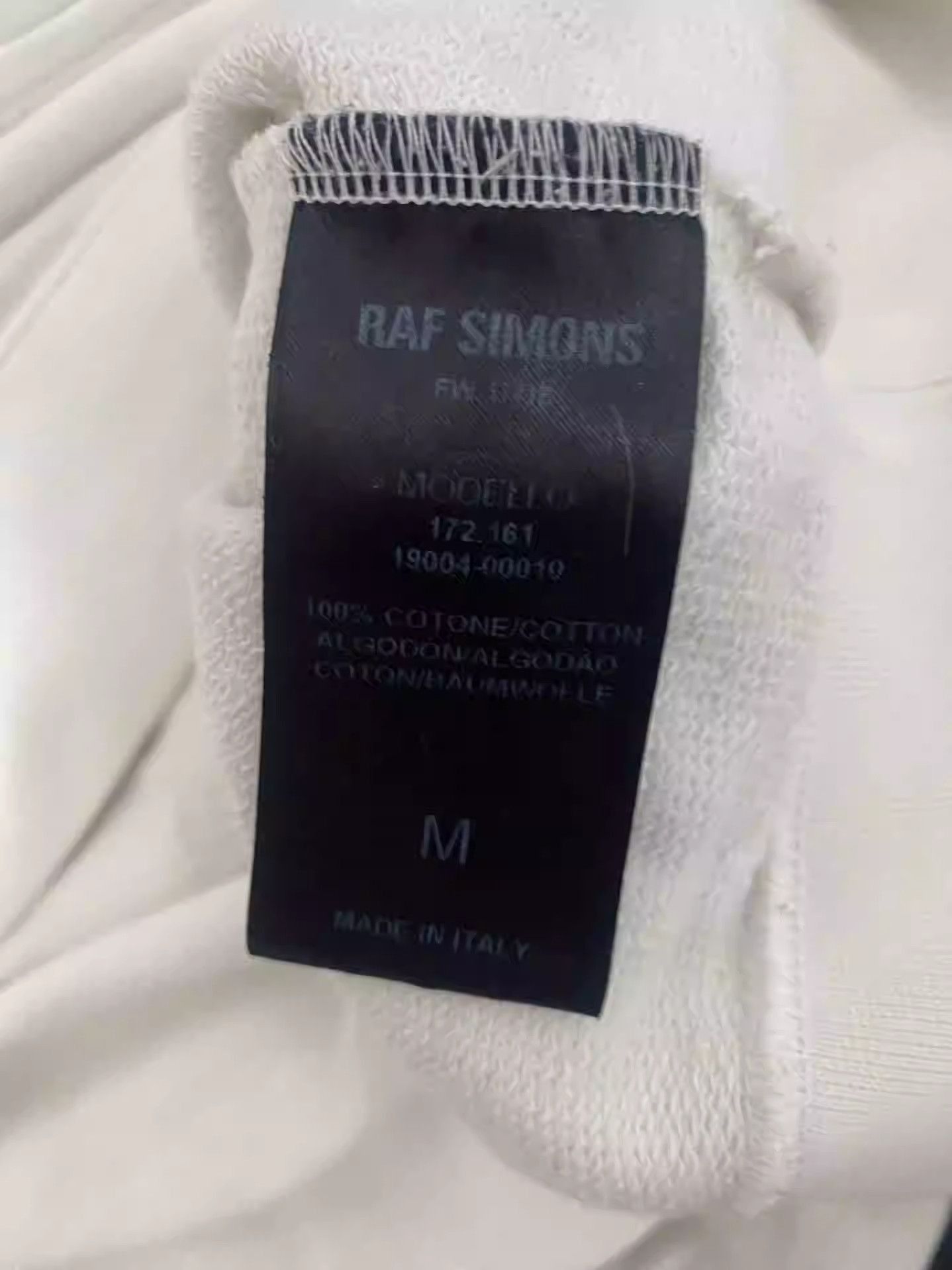Raf Simons Raf Simons 17ss Thank you slogan short sleeve-2505 Size US M / EU 48-50 / 2 - 4 Thumbnail