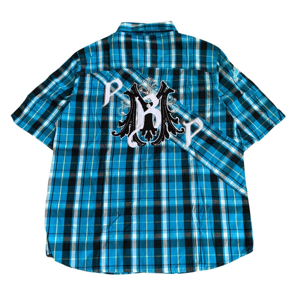 Pelle Pelle × Vintage Pelle Pelle Shirt Size US XL / EU 56 / 4 - 1 Thumbnail