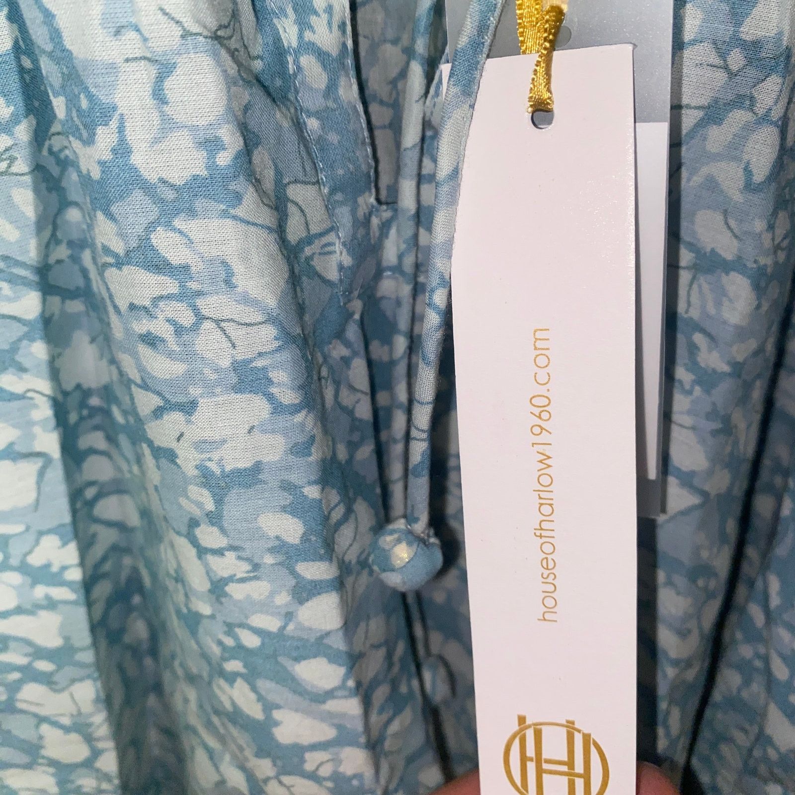 Other NWT House of Harlow 1960 Puff Sleeve Keyhole Blouse XS Size XS / US 0-2 / IT 36-38 - 7 Thumbnail