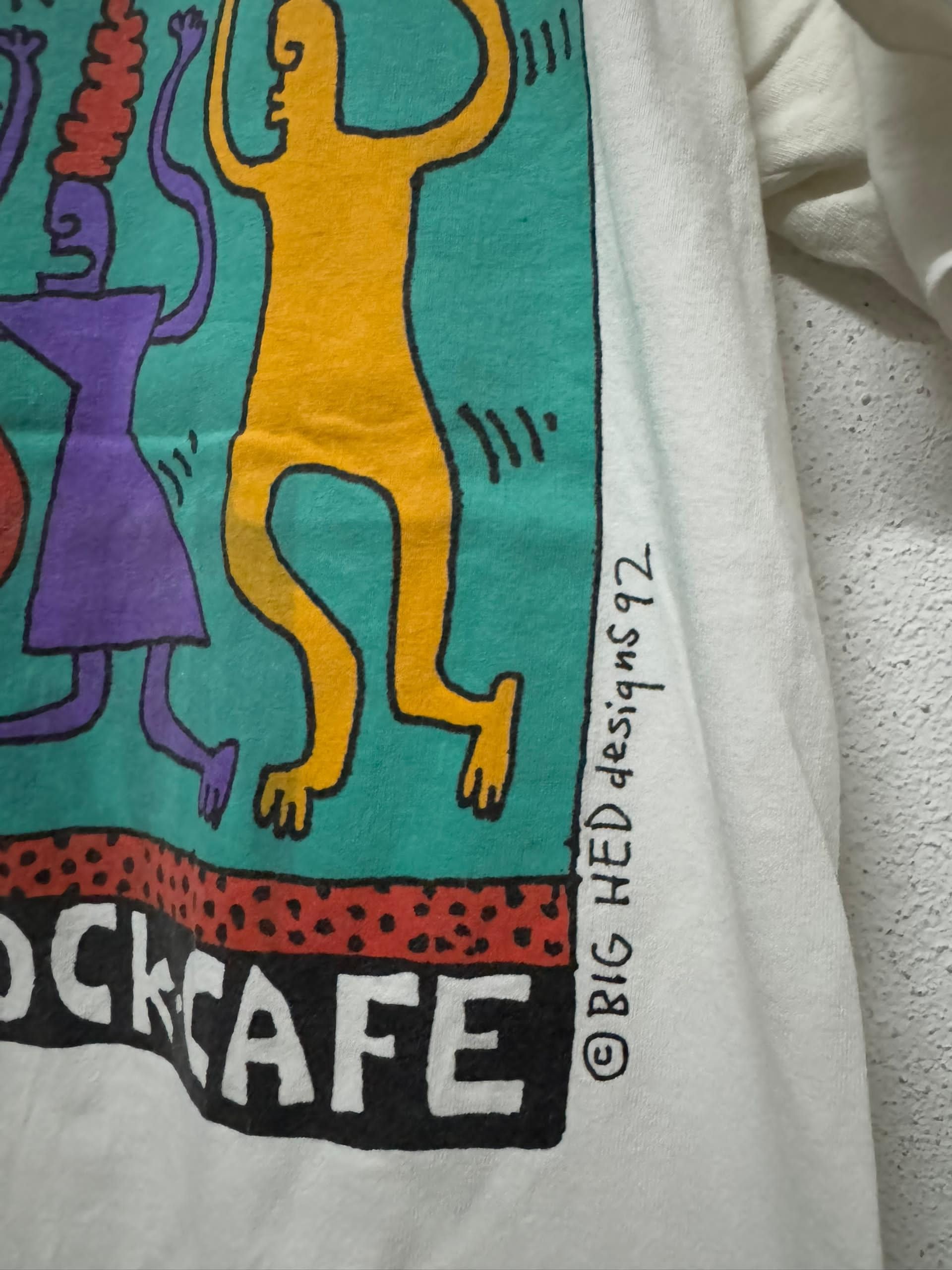 Keith Haring × Vintage 🔥Vintage hard rock x keith haring tee Size US S / EU 44-46 / 1 - 3 Thumbnail