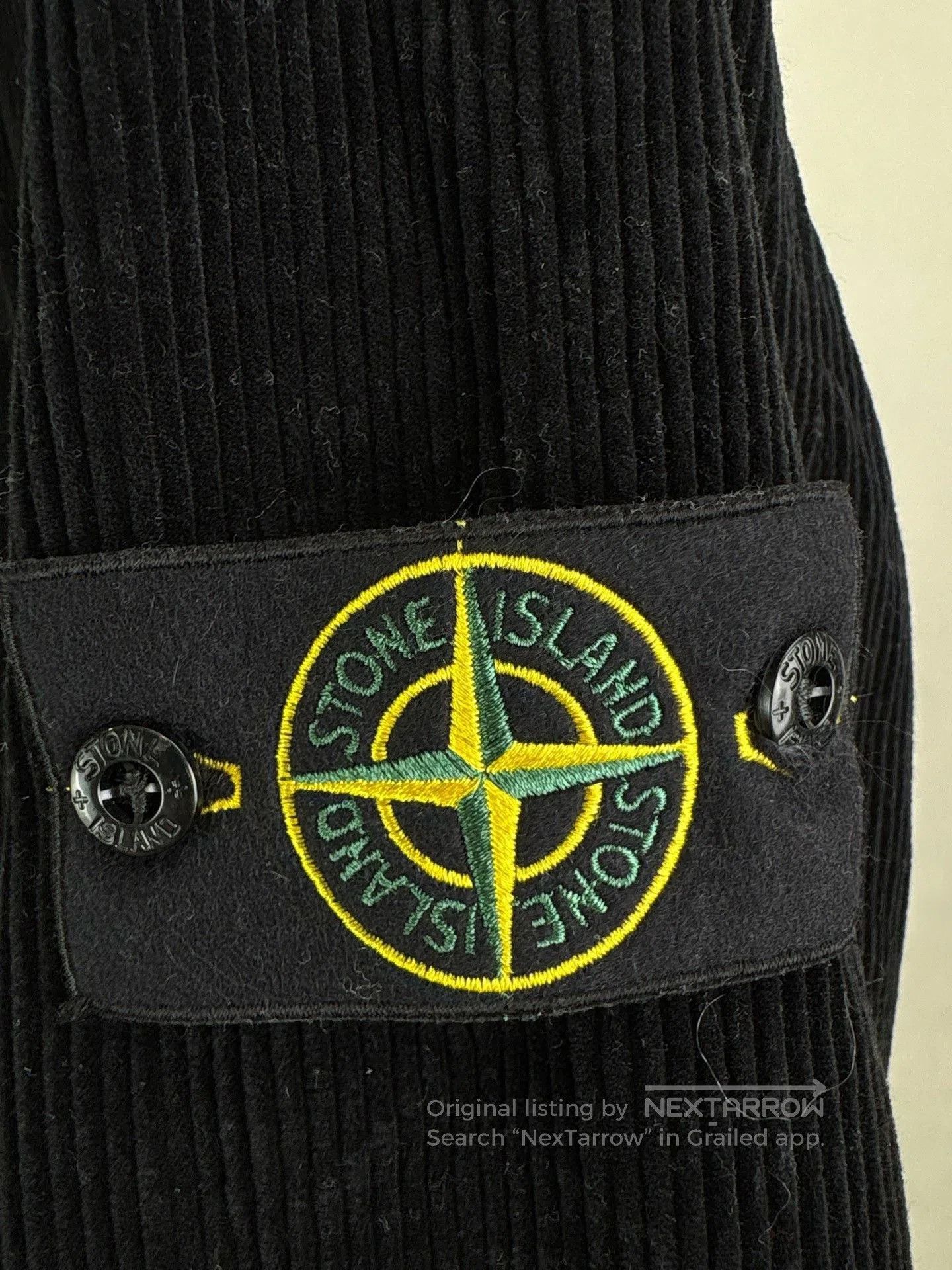 Stone Island Stone Island Sleeve Badge Velvet Zip Jacket. Size US L / EU 52-54 / 3 - 3 Thumbnail