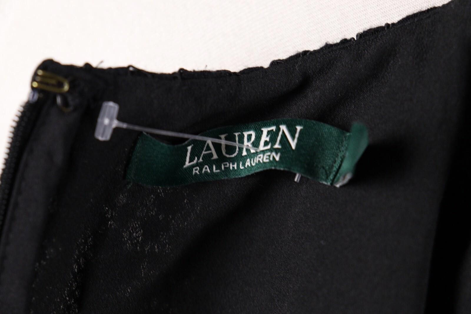 Lauren Ralph Lauren Lauren Ralph Lauren Black Floral Embroidered Shirt Blouse 6 Size M / US 6-8 / IT 42-44 - 9 Thumbnail