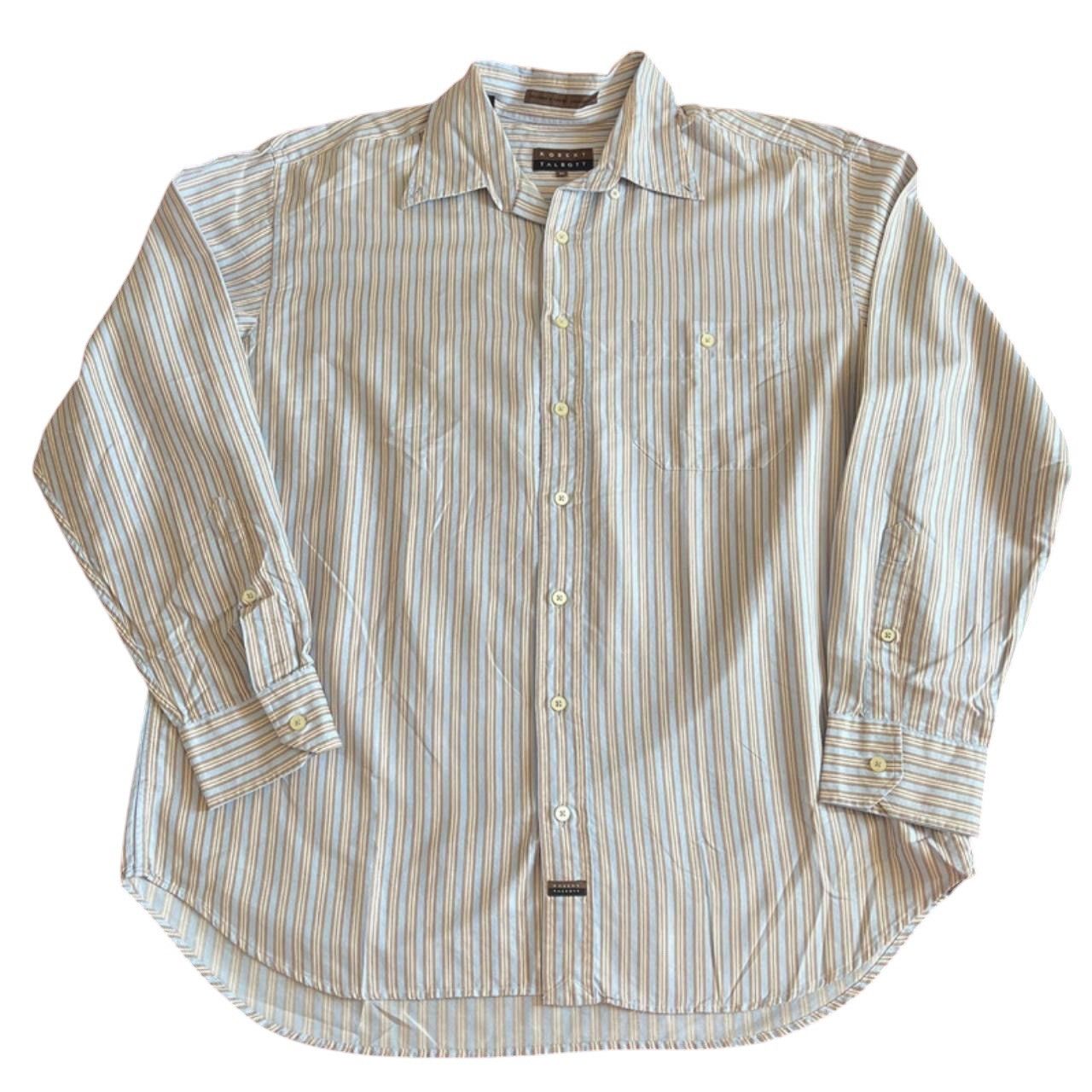 Robert Talbott Robert Talbott California Mens Long Sleeve Button Shirt Size US XL / EU 56 / 4 - 1 Thumbnail