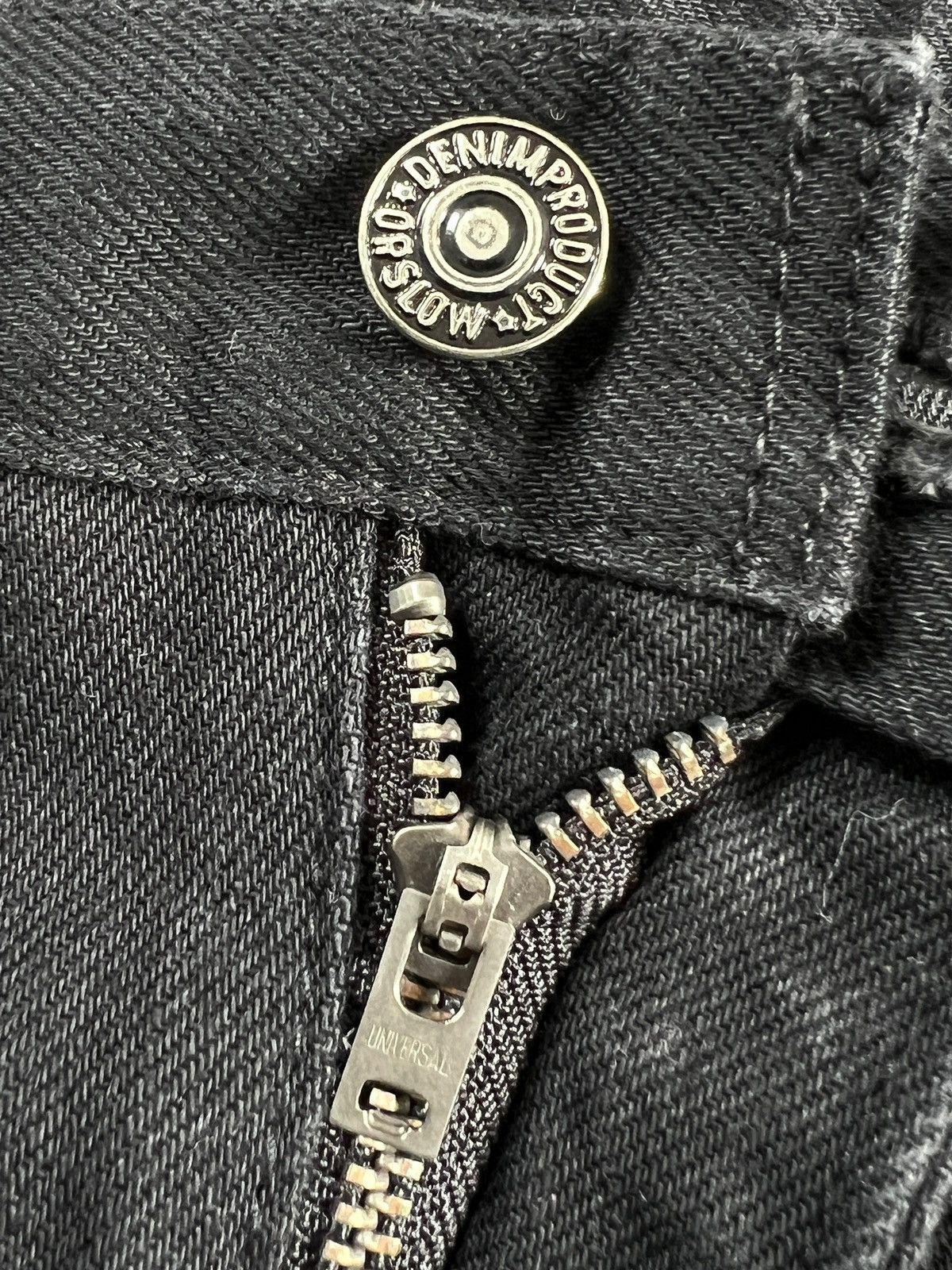 Orslow orSlow Super Black Slim Fit Jeans Size US 31 - 8 Thumbnail