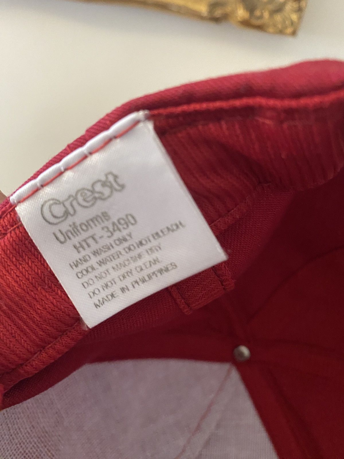 Vintage Vintage 80’s McDonald’s Red Uniform Snap Back Hat Cap Size ONE SIZE - 18 Thumbnail