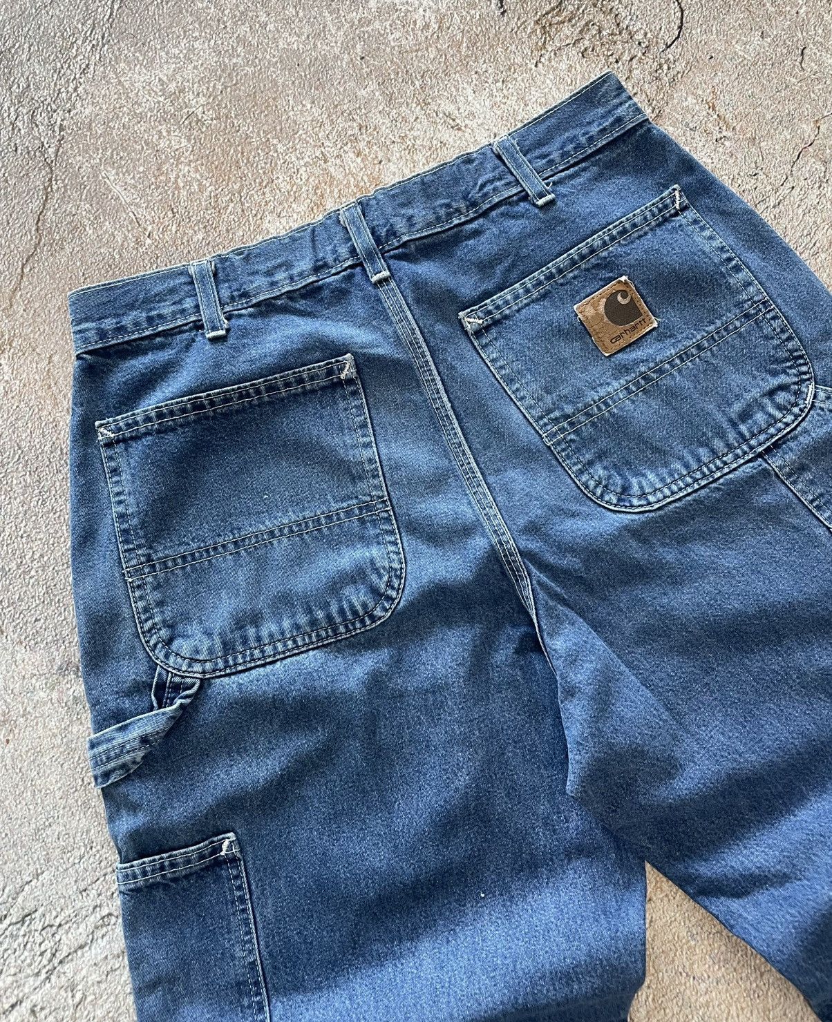 Carhartt Vintage Carhartt Double Knee Distressed Baggy Denim Jeans Size US 32 / EU 48 - 3 Thumbnail