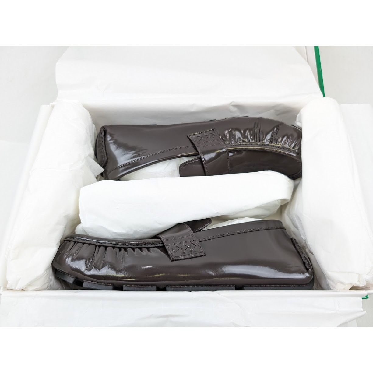 Bottega Veneta o1rshd1 Latex Lux Ride Loafers in Fondant Size US 11 / EU 44 - 22 Thumbnail