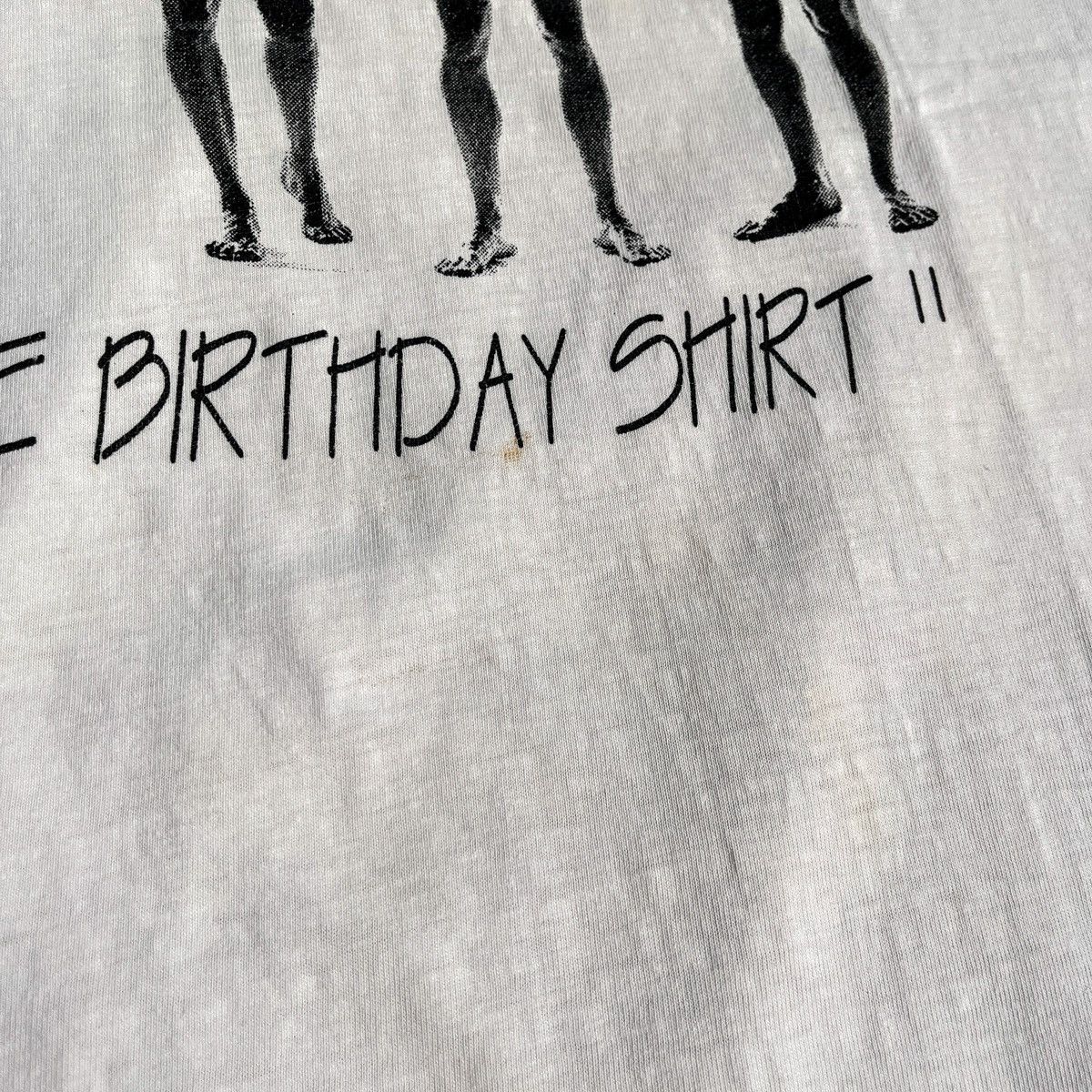 Vintage The Birthday Shirt Size US XL / EU 56 / 4 - 10 Thumbnail