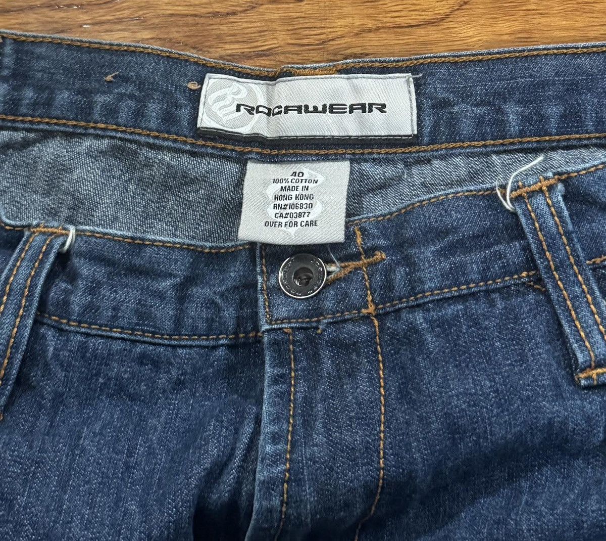 Rocawear Vintage Rocawear Cell Phone Jeans (Size 40) Size US 40 / EU 56 - 4 Thumbnail