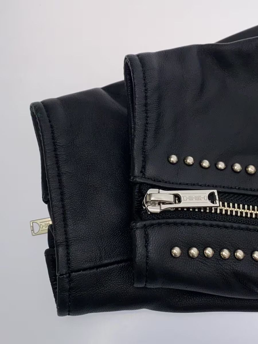 Hysteric Glamour Hysteric Glm Studs Lamb Sheep Lthr Double Rider Jkt Black Size US S / EU 44-46 / 1 - 5 Thumbnail