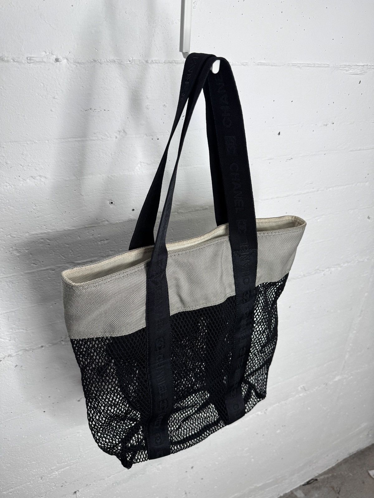 Chanel 2003 CC Chanel Sports Line Mesh Tote Bag by Karl Lagerfeld Size ONE SIZE - 14 Thumbnail