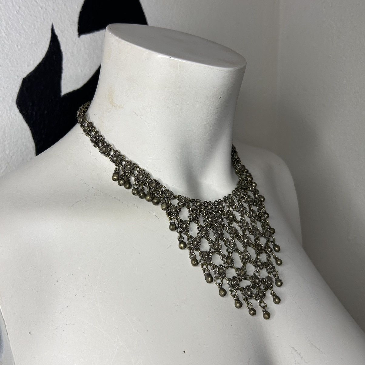 If Six Was Nine × Vintage Tribal Chain Mail Choker Size ONE SIZE - 3 Thumbnail