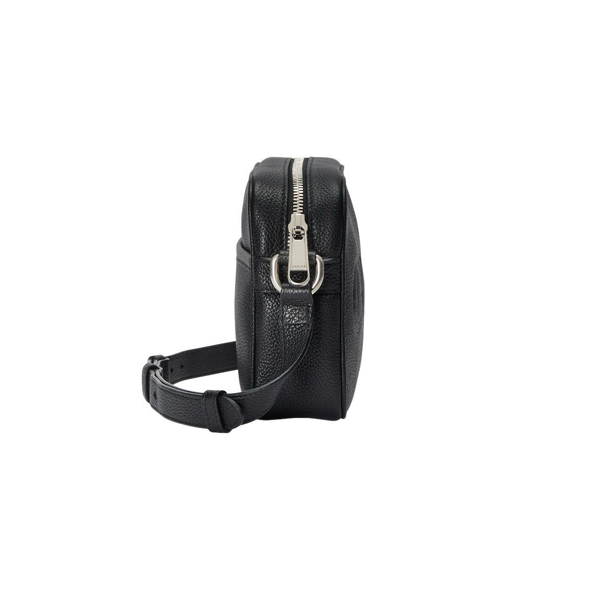 Gucci GUCCI Black Leather Mini Shoulder Bag New & Authentic Size ONE SIZE - 4 Thumbnail