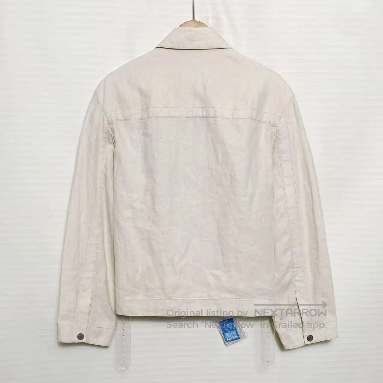 Hermes Hermès Linen Jacket Coat. Size US M / EU 48-50 / 2 - 2 Thumbnail