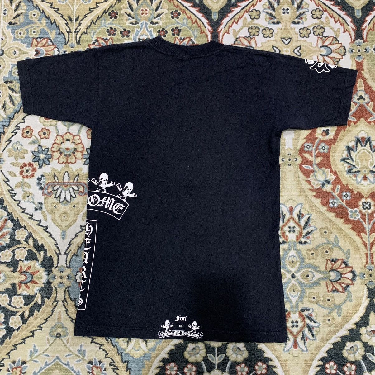 Chrome Hearts Vintage Chrome Hearts Foti Tshirt Size US S / EU 44-46 / 1 - 2 Thumbnail