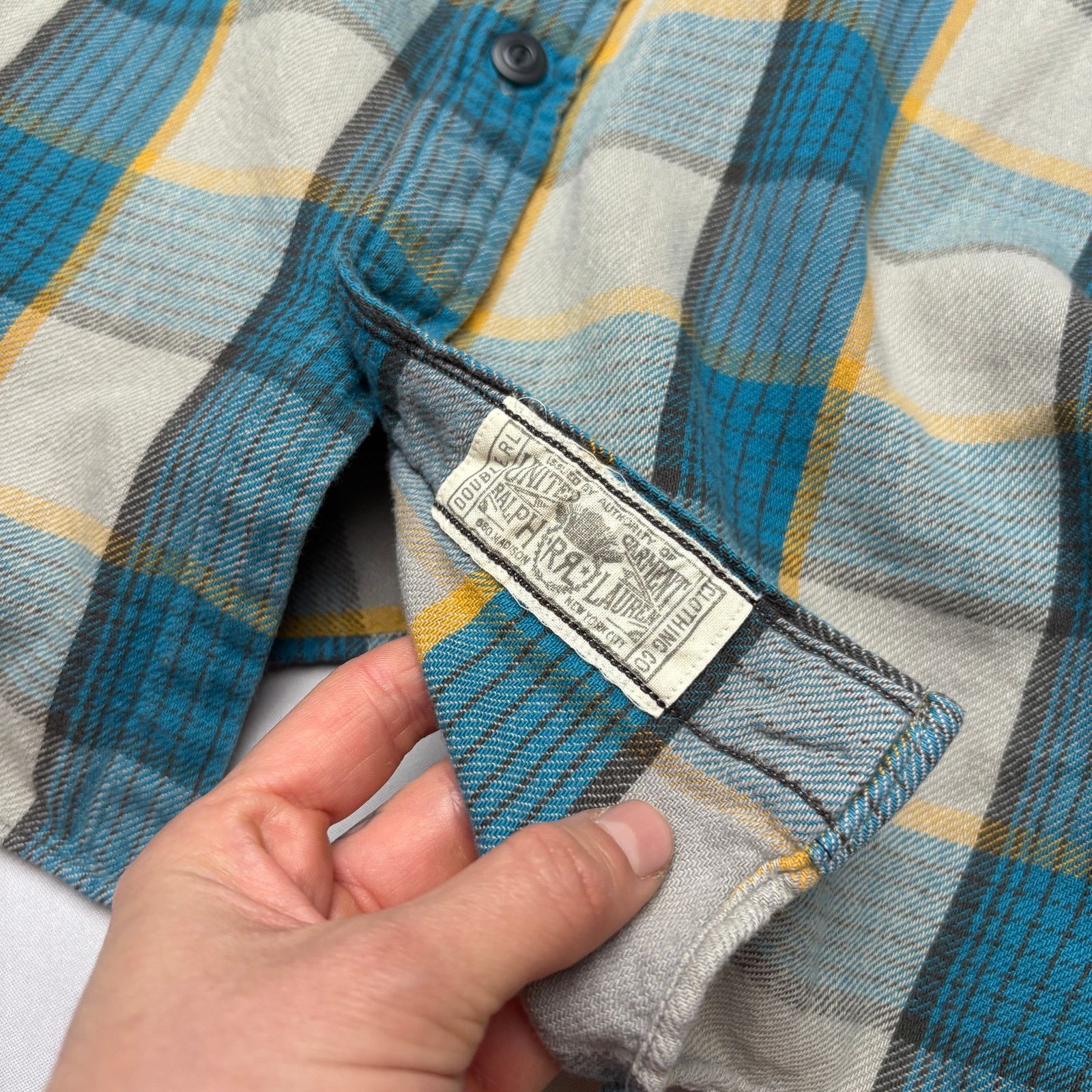 RRL Ralph Lauren RRL Double RL Ralph Lauren Plaid Flannel Shirt Men's M Size US M / EU 48-50 / 2 - 8 Thumbnail