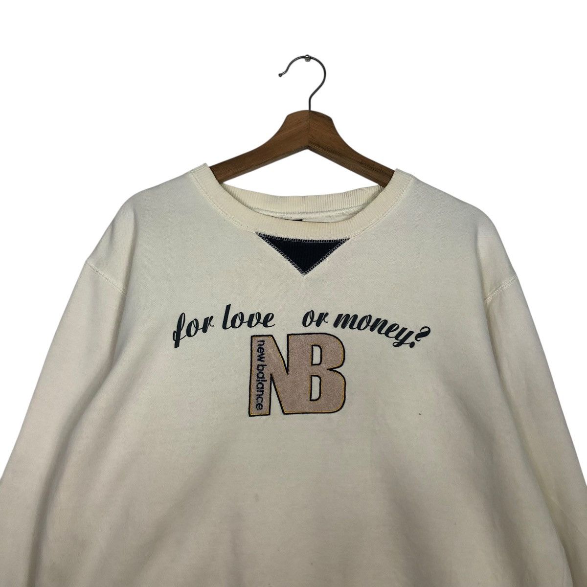 Japanese Brand 🔥VINTAGE SWEATSHIRT NEW BALANCE BIG LOGO Size US M / EU 48-50 / 2 - 5 Thumbnail