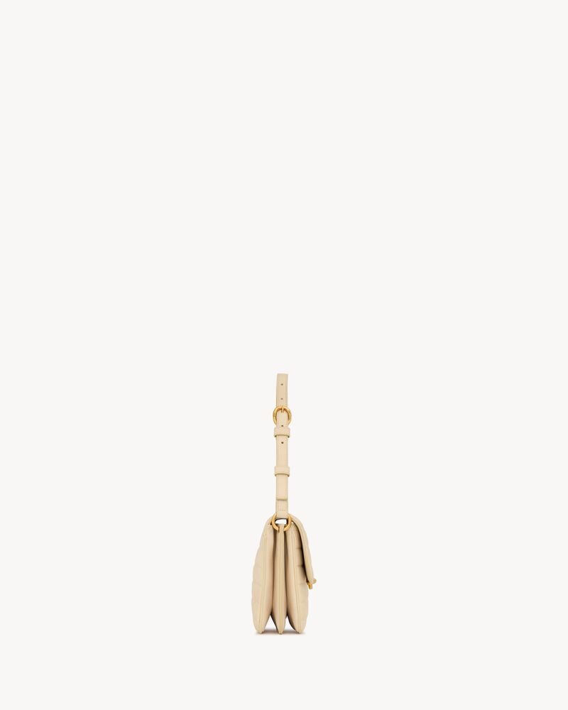 Saint Laurent Paris o1b1hav111125 Size: OS/ Le Maillon Satchel Nubuck Suede Size ONE SIZE - 3 Thumbnail