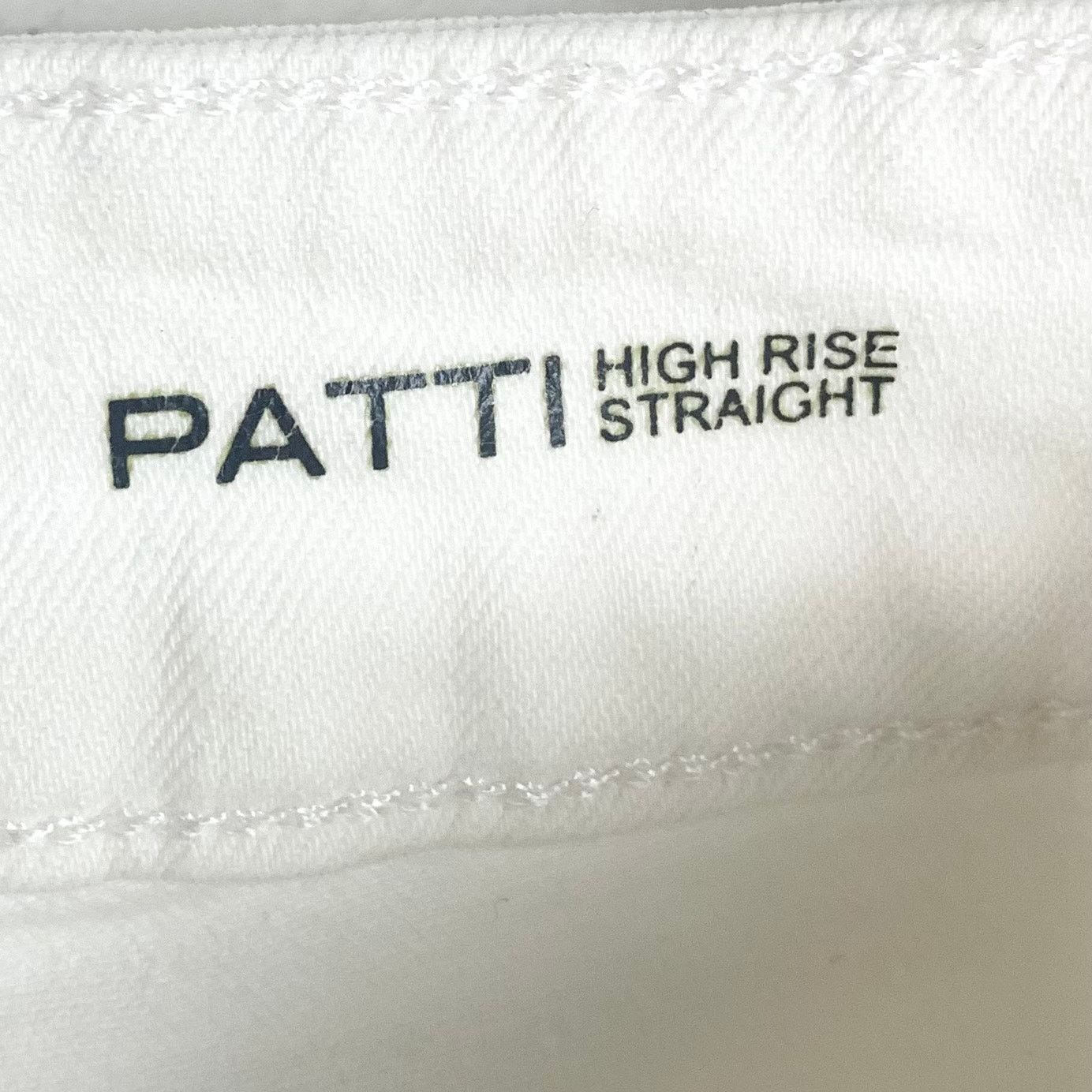 DL1961 DL1961 Patti High Rise Straight Jeans Donovan White Size 29 Size 29" - 5 Thumbnail