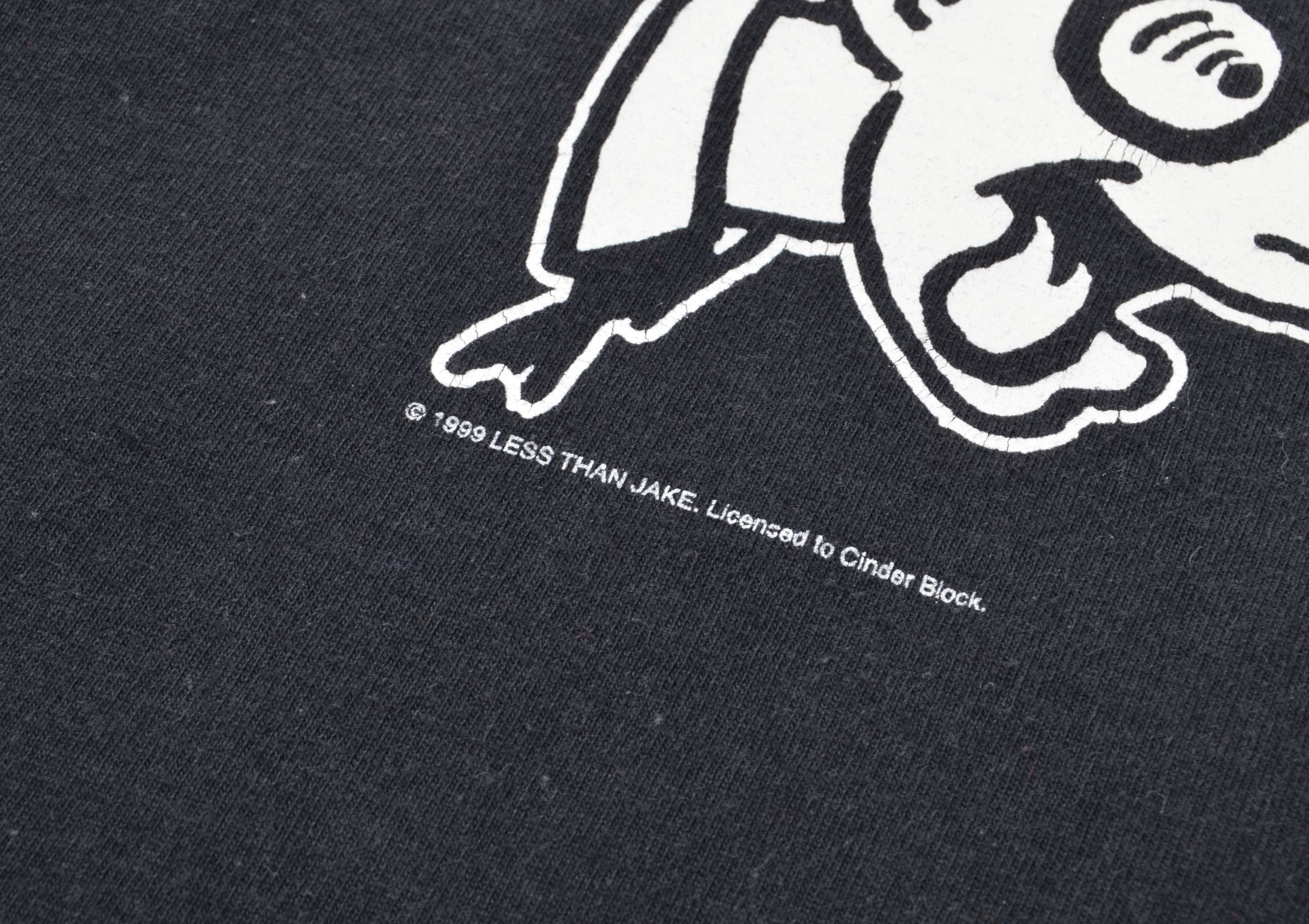 Band Tees Less Than Jake 1999 Screen Stars Vintage Punk Tee Size US M / EU 48-50 / 2 - 3 Thumbnail