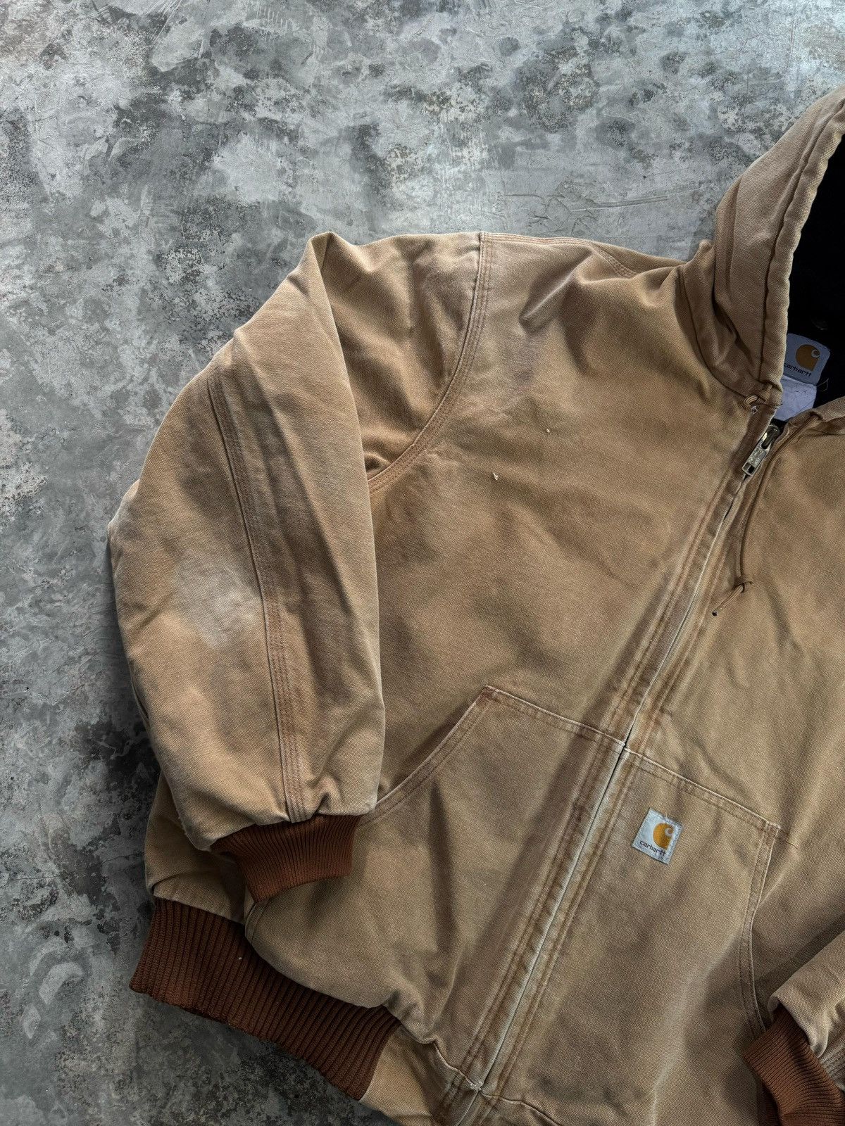 Carhartt × Vintage Vintage 90s Carhartt Active Jacket Size US XL / EU 56 / 4 - 2 Thumbnail