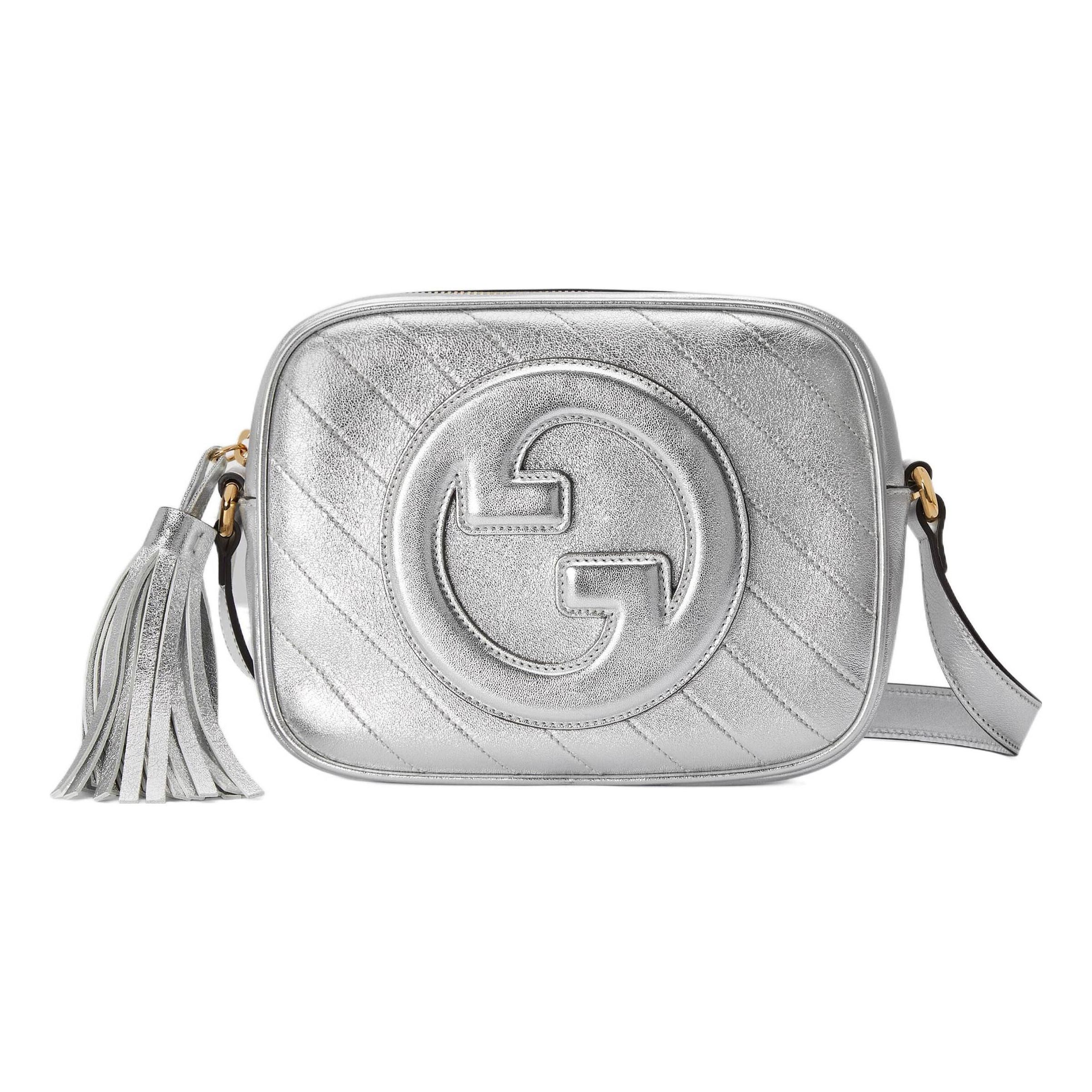 Gucci oc11z0226 Size: OS / Gucci Blondie Small Shoulder Bag Silver Size ONE SIZE - 1 Thumbnail