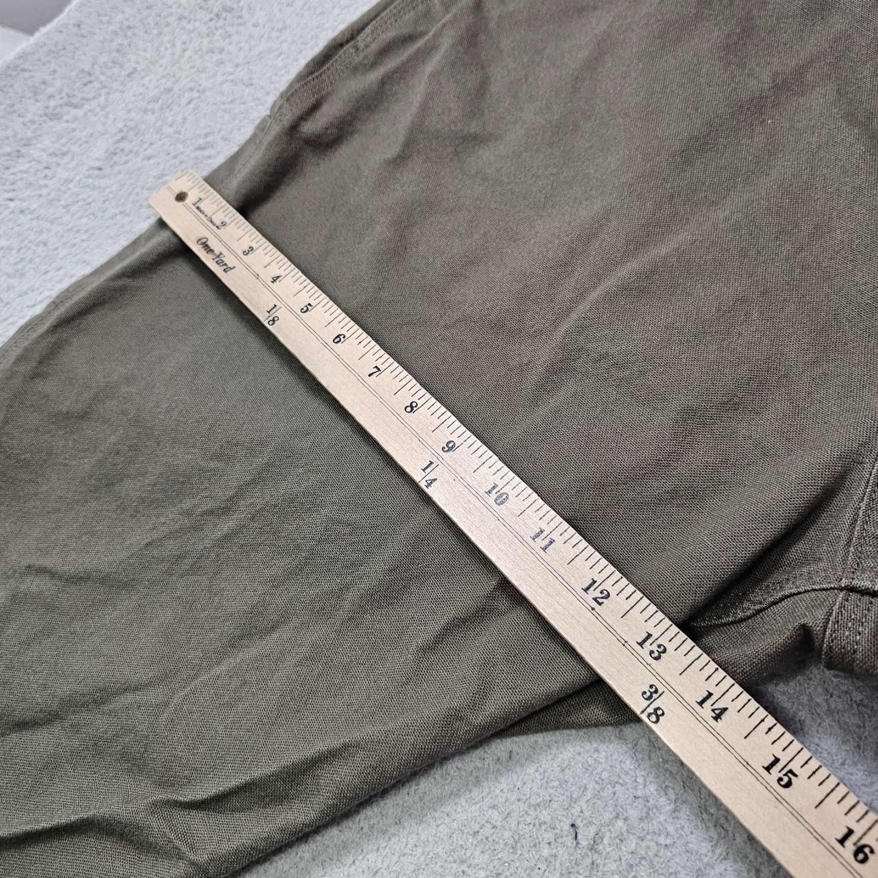 Carhartt Carhartt Rugged Flex Pants Mens 44x30 Green Duck Utility Work Carpenter Canvas Pants Size US 44 / EU 60 - 5 Thumbnail