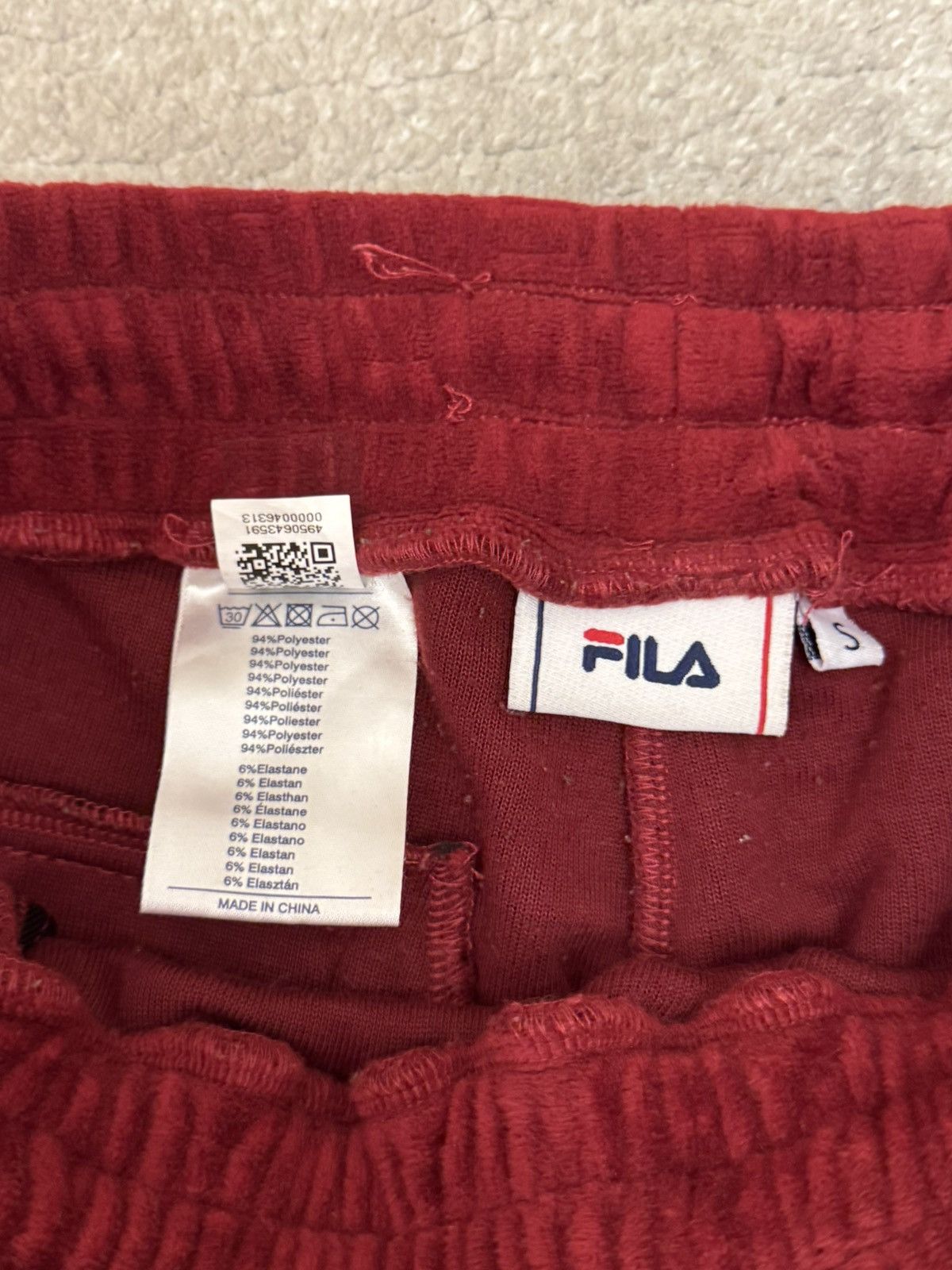 Fila × JUNKARD COMPANY Fila X junkyard velour set Size US XS / EU 42 / 0 - 7 Thumbnail