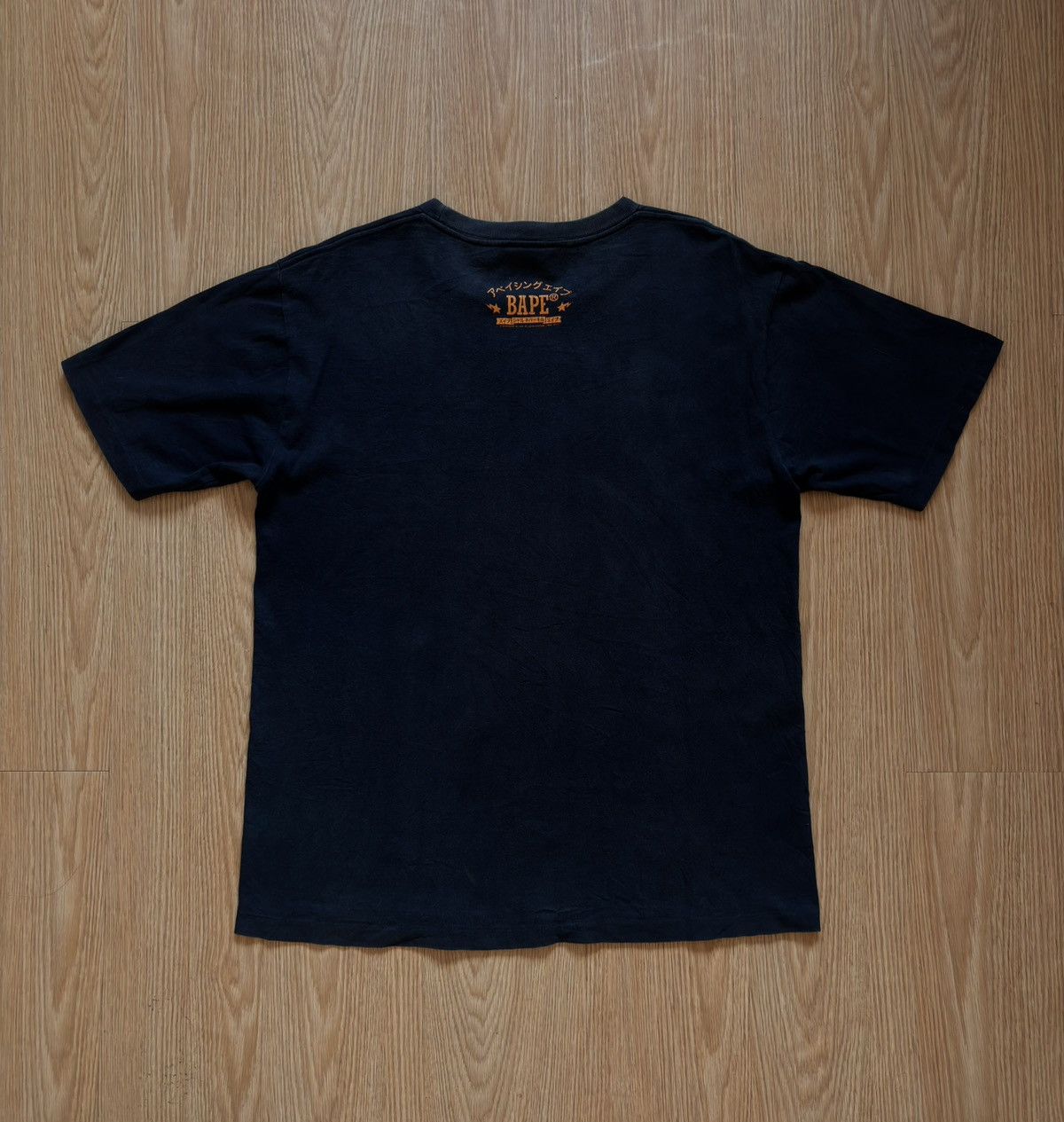 Bape Bape Katakana College Tee A Bathing Ape Size US L / EU 52-54 / 3 - 7 Thumbnail