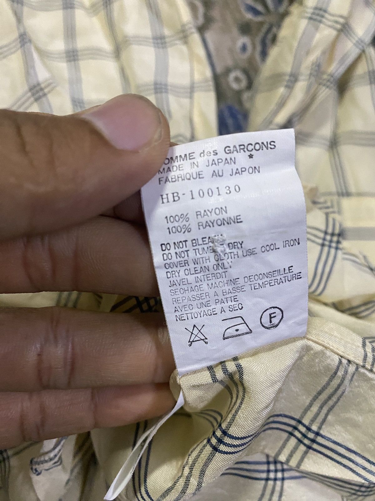 Comme des Garcons Homme Vintage 1994 Comme Des Garcons Shirt Size US XL / EU 56 / 4 - 4 Thumbnail