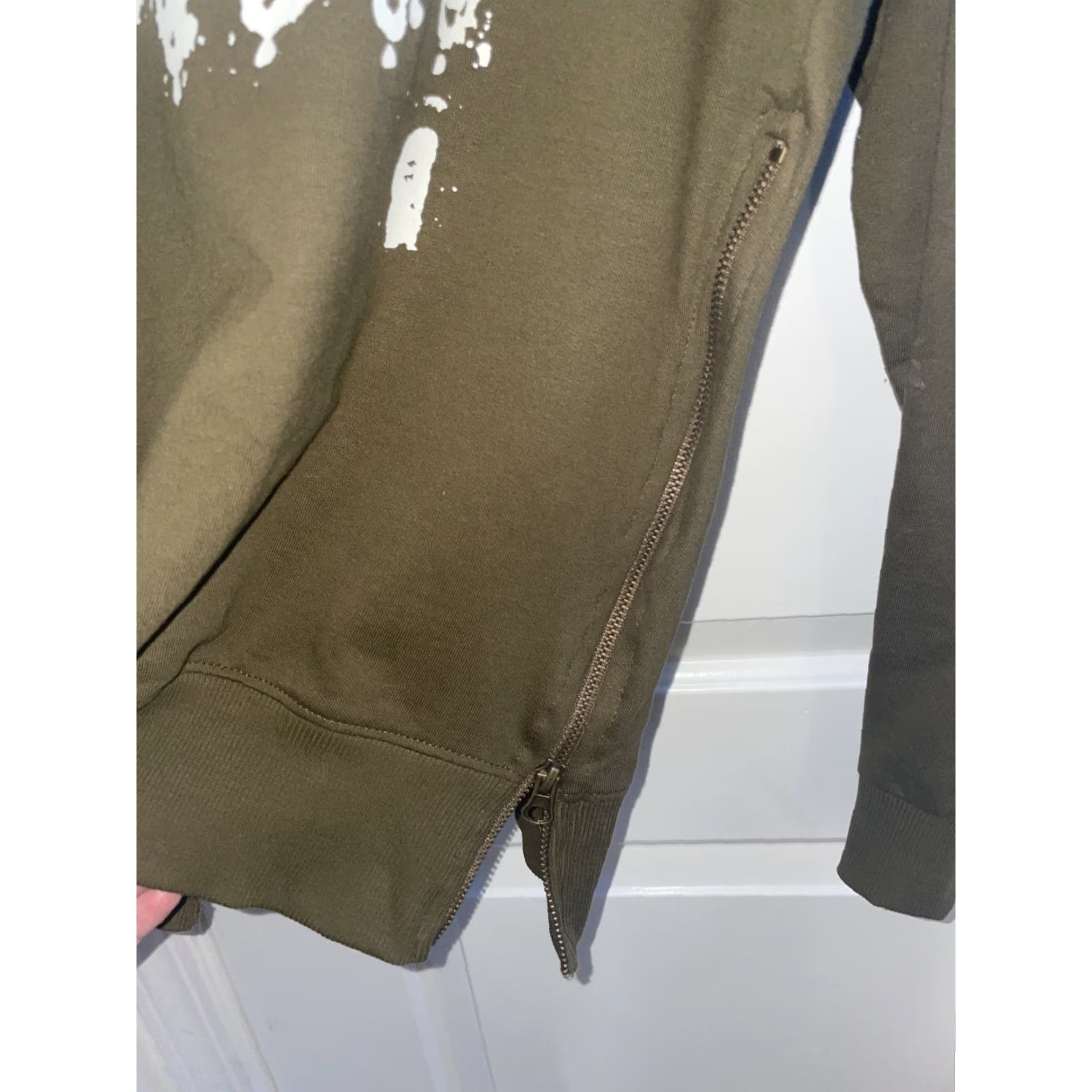 Olive Punk Royal Sweater Crew Neck Olive Small Women Plus S Green Pullover Crew Neck Olive Crew Neck Small Size S / US 4 / IT 40 - 2 Thumbnail