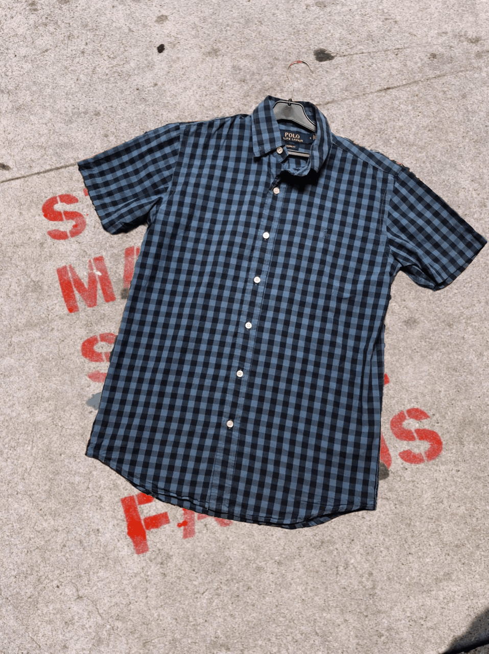 Polo Ralph Lauren Polo Ralph Lauren plaid short sleeve dress shirt Size US S / EU 44-46 / 1 - 1 Thumbnail