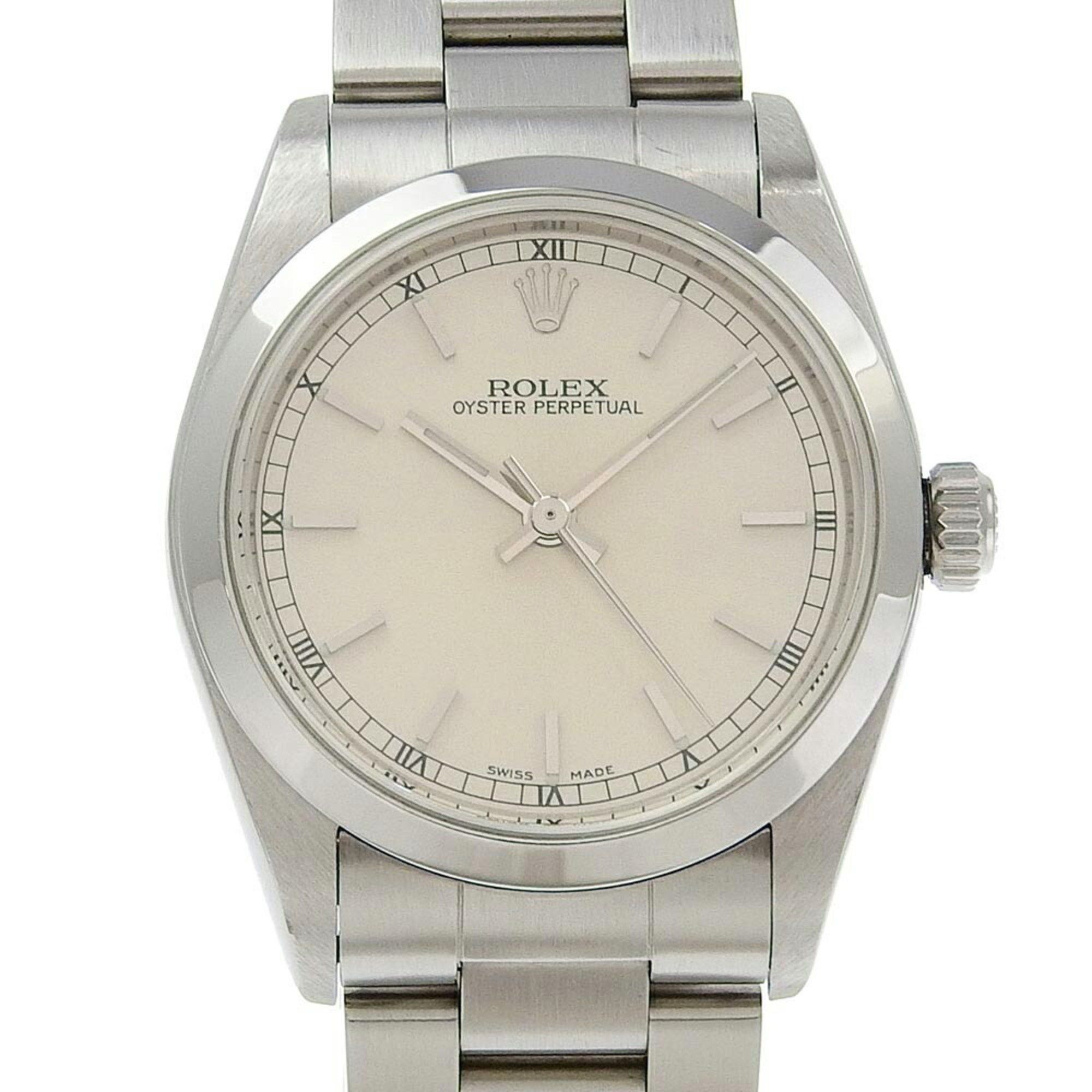 Rolex Oyster Perpetual Watch 77080 Stainless Steel