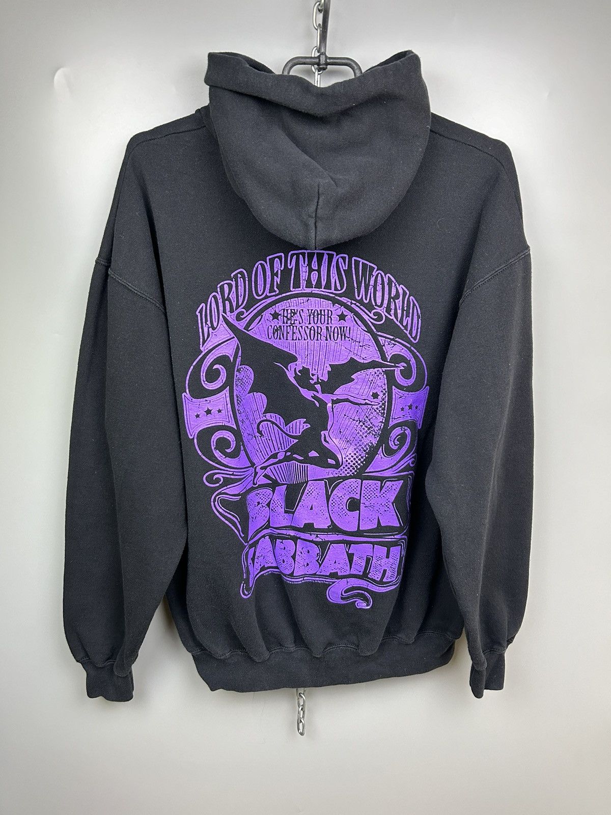 Band Tees × Vintage Black Sabbath Lord Of This World Hoodie Size US L / EU 52-54 / 3 - 12 Thumbnail