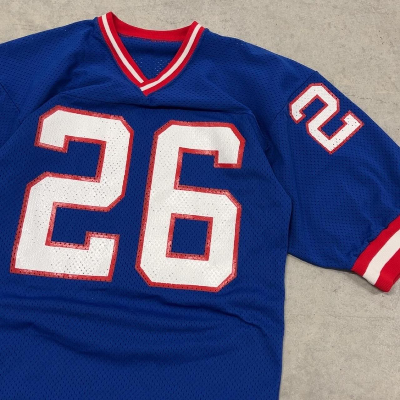 NFL Vintage New York Giants Dave Duerson Sand Knit Jersey Size US M / EU 48-50 / 2 - 1 Thumbnail