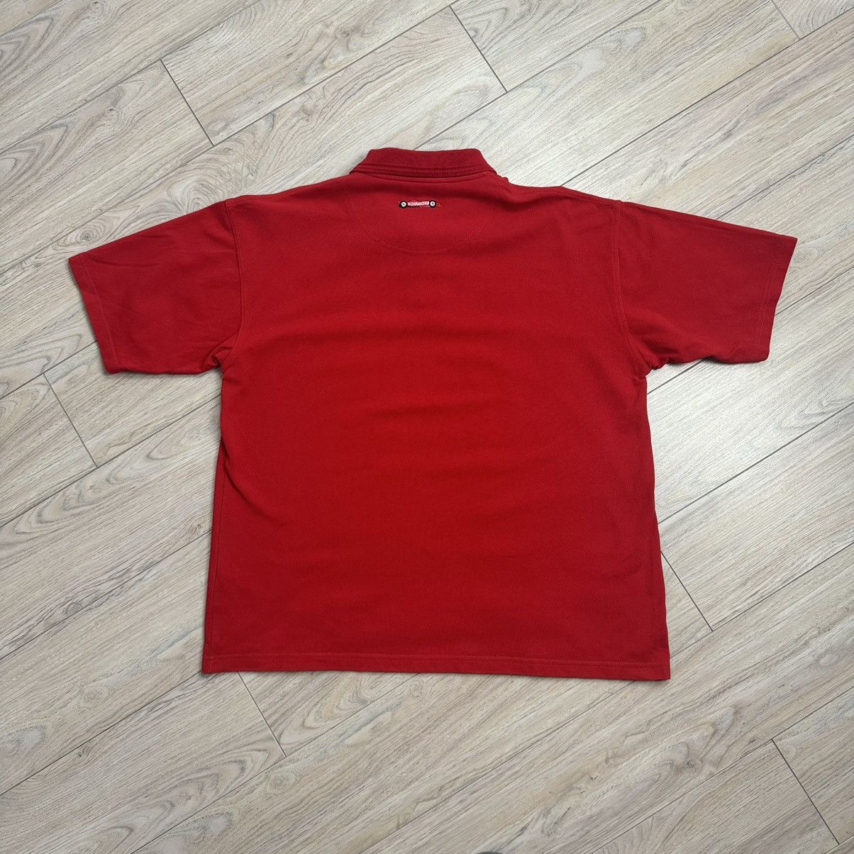 Ferrari Vintage 1999 Ferrari Michael Schumacher Small Logo Polo Tee Size US XXL / EU 58 / 5 - 8 Thumbnail