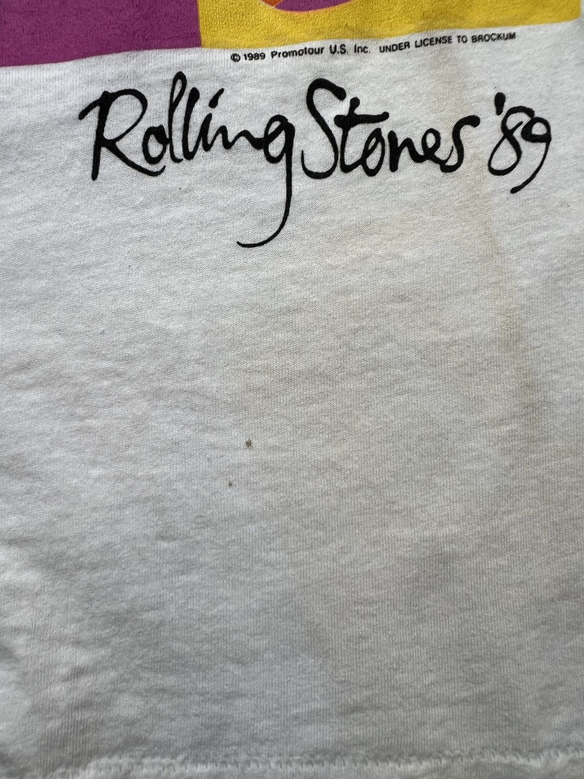 Band Tees Vintage 1989 rolling stones tee Size US M / EU 48-50 / 2 - 5 Thumbnail