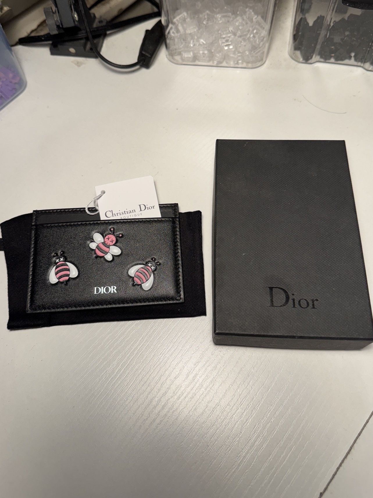 Dior × Kaws Kaws x Dior Cardholder Pink Size ONE SIZE - 1 Thumbnail