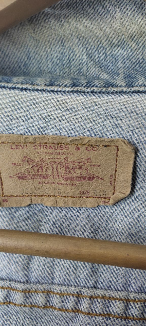 Levi's VINTAGE LEVIS SMALL E DENIM JACKET MADE IN USA Size US S / EU 44-46 / 1 - 13 Thumbnail