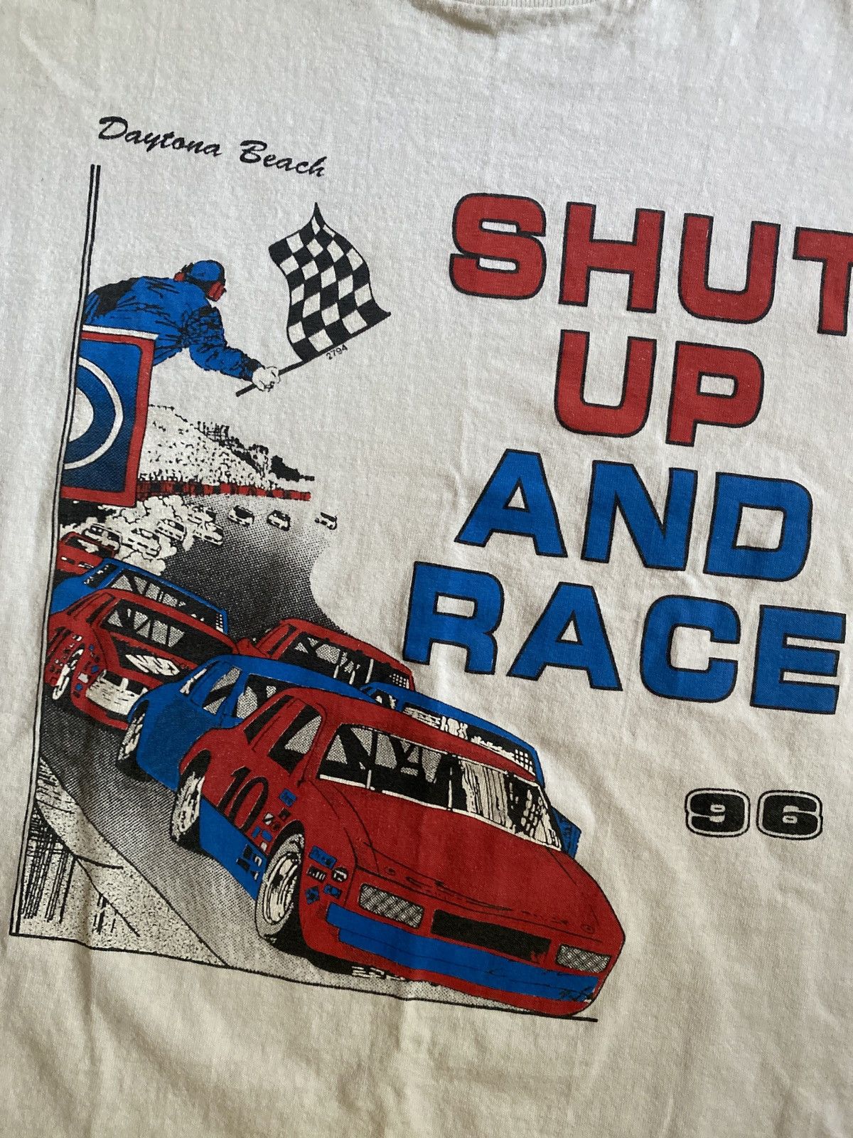 Hang Ten 90s Daytona Racing shirt sz XL Size US L / EU 52-54 / 3 - 3 Thumbnail